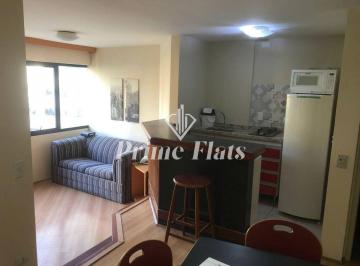 Apartamento · 48m² · 1 Quarto · 1 Vaga · Flat em Cidade Monções, São Paulo/SP de 48m² 1 quartos para locação R$ 2.939,00/mes