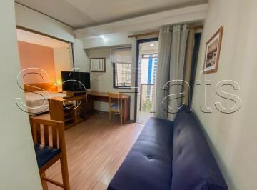 Apartamento · 37m² · 1 Quarto · 1 Vaga · Flat em Moema, São Paulo/SP de 37m² 1 quartos para locação R$ 2.491,00/mes