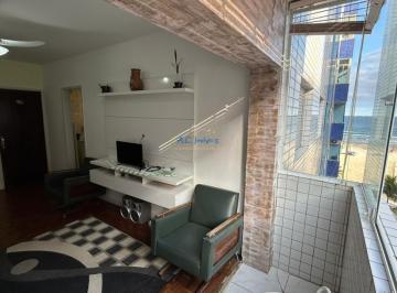 Apartamento · 72m² · 2 Quartos · 1 Vaga · Apartamento 2 dorms em Prédio Frente Mar na Guilhermina - Financia