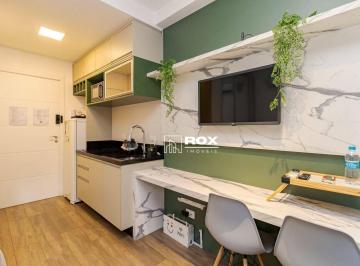 a9713257124b5f99bc5b719411317e12ad67de19 · Studio 100% mobiliado com acabamento de alto padrão à venda, 19 m² por R$ 360.000 - Rebouças - Curit