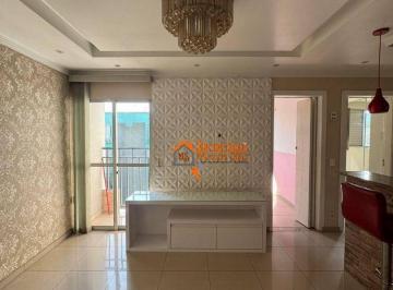 54010b37126206b11e96e74a1f019baec6d66a0e · Apartamento com 2 dormitórios à venda, 48 m² por R$ 300.000 - Água Chata - Guarulhos/SP