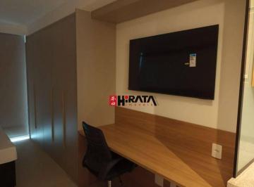 01ac36f70702c5a4263d21d4c9f1c60f97d84c94 · Studio Brooklin, 33m², mobiliado, varanda, ar condicionado e  lazer. Não em vaga de garagem.
