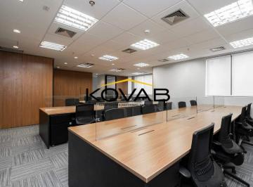 Comercial · 170m² · 4 Vagas · Escritório Alto Padrão Pronto para Ocupação no Brooklin – 170m² - MOBILIADO
