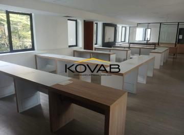 Comercial · 220m² · 4 Vagas · Locação conjunto comercial 220m² - Berrini / Brooklin Mobiliado + Divisórias de Vidro