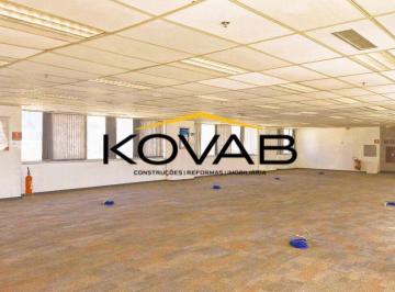 Comercial · 457m² · 12 Vagas · Conjunto comercial para locação no Brooklin em open space com 458m² e 14 vagas de garagem
