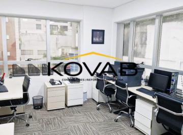 Comercial · 70m² · 1 Vaga · Conjunto comercial mobiliado com 70m² na Rua Augusta com 1 vaga