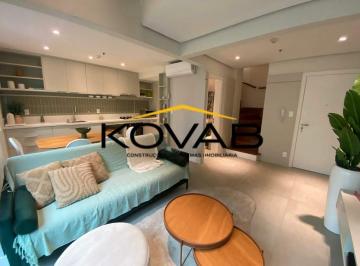 Apartamento · 69m² · 2 Quartos · 2 Vagas · LINDO APARTAMENTO MOBILIADO em Moema - Lado Pássaros