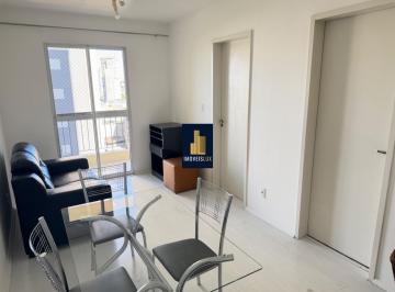 Foto 01 · Aluguel de Apartamento na Vila Andrade, São Paulo-SP: 1 quarto, 2 salas, 1 banheiro, 1 vaga de garag
