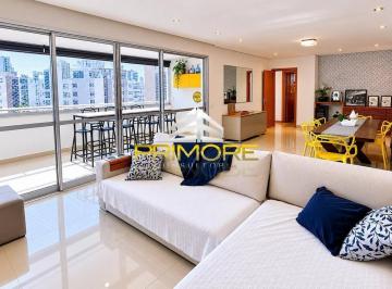 Apartamento · 126m² · 3 Quartos · 2 Vagas · Apartamento com varanda gourmet no Vila da Serra com 126m² e lazer completo
