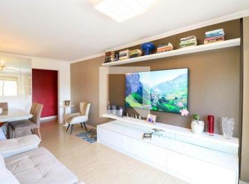 Este espaçoso apartamento de 110 metros quadrados oferece conforto e praticidade · Apartamento à Venda - Chácara Santo Antonio, 3 Quartos, 110 m2