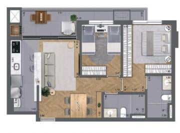 Apartamento de 2 quartos, Curitiba · Croma | Apartamento 2 Quartos (1 Suíte), no Bigorrilho | 69,9 m²