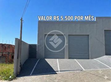 Faixada do ponto.jpg · Galpão Grande de 115m², Pé-direito 5m, no Setville Altos de São José, com três banheiros, Infra para