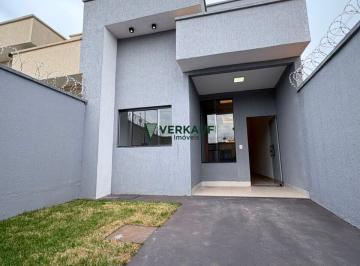 Casa · 100m² · 3 Quartos · 2 Vagas · Casa Alto Padrão 03 quartos -Res Santa Fé - Goiânia/Go