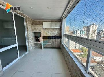 Apartamento · 96m² · 2 Quartos · 2 Vagas · Apartamento com 2 dormitórios para alugar, 97 m² - Vila Guilhermina - Praia Grande/SP