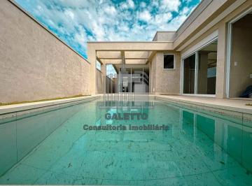 Casa · 263m² · 3 Quartos · 2 Vagas · Casa térrea para venda, 3 suítes, lazer completo no condomínio Santorini, em Paulínia