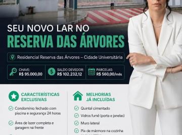 Apartamento à venda no RESIDENCIAL RESERVA DAS ÁRVORES, CIDADE UNIVERSITÁRIA, Maceió, AL · Apartamento à venda no RESIDENCIAL RESERVA DAS ÁRVORES, CIDADE UNIVERSITÁRIA, Maceió, AL