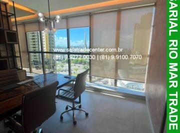 Foto 08 · Oportunidade única: Sala comercial para locação no Empresarial Rio Mar Trade Center, Pina - Recife-P