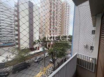 Foto 01 · Apartamento à venda no Gonzaga, Santos-SP: 3 quartos, 1 suíte, 3 salas, 4 banheiros, 1 vaga, 140m².