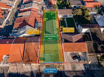 Terreno , Curitiba · Terreno 560m² 11,90 metros de testada ZR2 no Xaxim