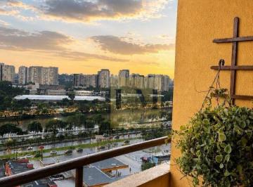 Sacada com vista para a Margina Tietê · Apartamento 54 m² | 2 Dormitórios (1 Suíte) | 2 Vagas | Andar Alto | Lazer Completo | Ao Lado do Tie