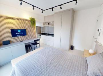 Apartamento de 1 quarto, Curitiba · Apartamento Studio Mobiliado para Aluguel por Período Flexível