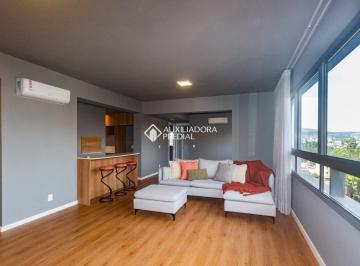 Apartamento · 98m² · 2 Quartos · 2 Vagas · Apartamento semimobiliado com 2 suítes, 2 vagas, infra completa no Petrópolis
