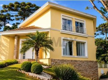 Casa · 470m² · 4 Quartos · 7 Vagas · Casa em Condomínio à Venda, 4 Quartos com Garagem - PR - Pinhais - Alphaville Graciosa, 470m