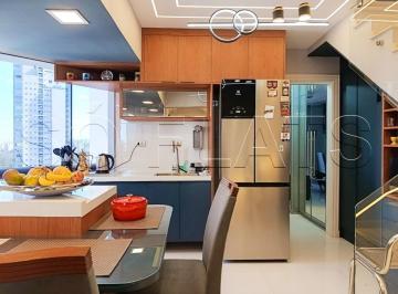 Apartamento · 77m² · 2 Quartos · 2 Vagas · Flat Duplex 77m² no Paraíso | Royal Ibirapuera Park | 2 Vagas e Lazer Completo