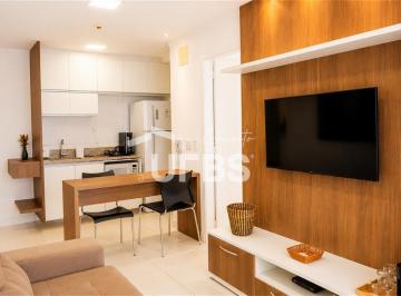 Apartamento · 41m² · 1 Quarto · 1 Vaga · Apartamento Mobiliado à Venda no Jardim Goiás – Edifício Metropolitan | 1 Suíte | Próximo ao Shoppin