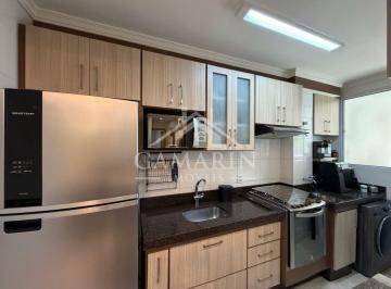 Apartamento · 58m² · 2 Quartos · 2 Vagas · Apartamento de 58m², 2 dormitórios, 1 suíte varanda fechada em vidro, 2 vaga de garagem.