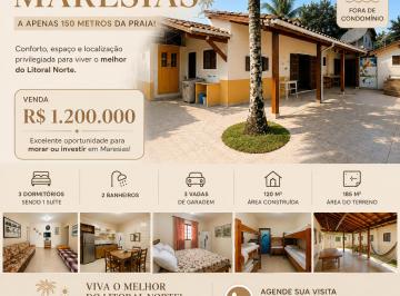Casa de 2 quartos, São Sebastião · CASA A POUCOS METROS DA PRAIA