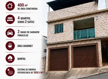 Casa de 4 quartos, Conselheiro Lafaiete · Excelente casa de 4 quartos com sistema de energia fotovoltaica incluso
