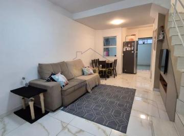 Casa · 62m² · 2 Quartos · 2 Vagas · Sobrado em condomínio residencial com 2 dormitórios à venda, 62m² - Residencial Inês I - bairro Sant