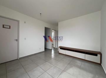 Sala de estar e jantar · Apartamento 2 quartos em Condomínio Fechado com Espaço Gourmet – 46m²