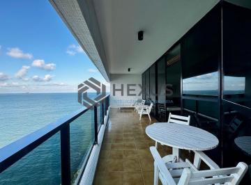 Foto · Apartamento de alto padrão frente mar com varanda e lazer na Praia das Asturias,