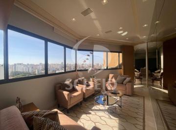 Apartamento · 600m² · 5 Quartos · 8 Vagas · Cobertura em Moema de 5 suítes!
