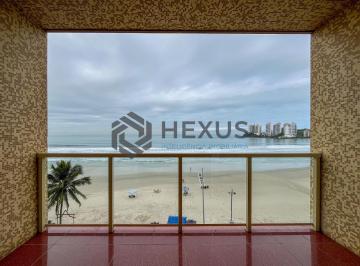 Foto · Apartamento frente mar com varanda e vaga à venda, Pitangueiras, Guarujá, SP