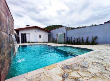 Casa · 158m² · 3 Quartos · 3 Vagas · Casa Alto Padrão a venda em Itanhaeḿ com Piscina e area gourmet completa.