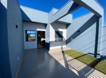 Casa · 57m² · 1 Quarto · 1 Vaga · Casa nova para venda no LOTEAMENTO GUALTIERI, CRISTO REI, TOLEDO-PR