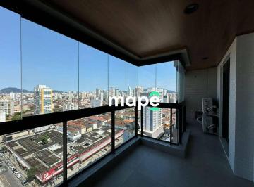 b7102663400d7a0cd02978fe2c305d63d1308c71 · Apartamento com 1 dormitório para alugar, 54 m² por R$ 6.200,00/mês - Boqueirão - Santos/SP