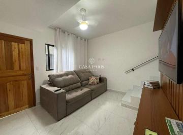 Casa · 60m² · 2 Quartos · 1 Vaga · Sobrado residencial 2 quartos com 1 vaga – Praia Grande/SP (Aviação)