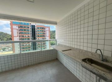 Apartamento · 60m² · 1 Quarto · 1 Vaga · Apartamento 1 Suíte no Canto do Forte, Praia Grande/SP | 60m² | Varanda Gourmet | 1 Vaga