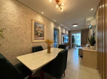 Apartamento · 66m² · 2 Quartos · 1 Vaga · Apartamento MOBILIADO com 2 dormitórios à venda, 66 m² por R$ 700.000 - Canto do Forte - Praia Grand