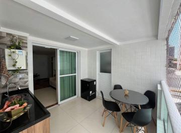 Apartamento · 88m² · 3 Quartos · 2 Vagas · Apartamento à venda, 88 m² por R$ 695.000,00 - Ocian - Praia Grande/SP