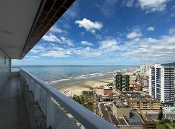 Apartamento · 183m² · 4 Quartos · 3 Vagas · Apartamento VISTA FRENTE MAR com 4 dormitórios à venda, 182 m² por R$ 1.990.000 - Caiçara - Praia Gr
