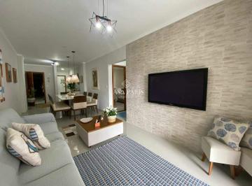 Apartamento · 123m² · 3 Quartos · 2 Vagas · Apartamento VISTA MAR com 3 suítes à venda, 123 m² por R$ 1.200.000 - Canto do Forte - Praia Grande/