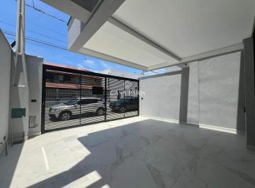 Casa · 150m² · 3 Quartos · 2 Vagas · Sobrado à venda no Boqueirão (Praia Grande/SP) • 3 suítes, 2 salas e 2 vagas