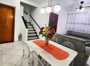 Casa · 89m² · 3 Quartos · 1 Vaga · Sobrado com 3 dormitórios à venda, 89 m² por R$ 650.000,00 - Vila Guilhermina - Praia Grande/SP