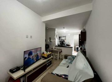 Casa · 54m² · 2 Quartos · 1 Vaga · Sobrado de condomínio com 2 dormitórios à venda, 54 m² por R$ 370.000 - Tupi - Praia Grande/SP