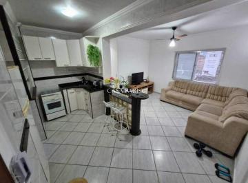 Apartamento · 56m² · 2 Quartos · 1 Vaga · Apartamento com 2 dormitórios à venda, 55 m² por R$ 310.000,00 - Vila Guilhermina - Praia Grande/SP